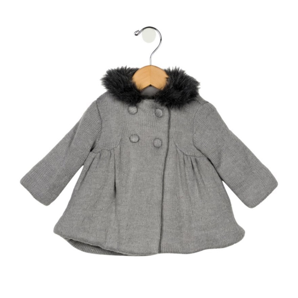 Woven Flat Front Coat